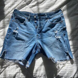 Old Navy Blue Denim Shorts Size Medium